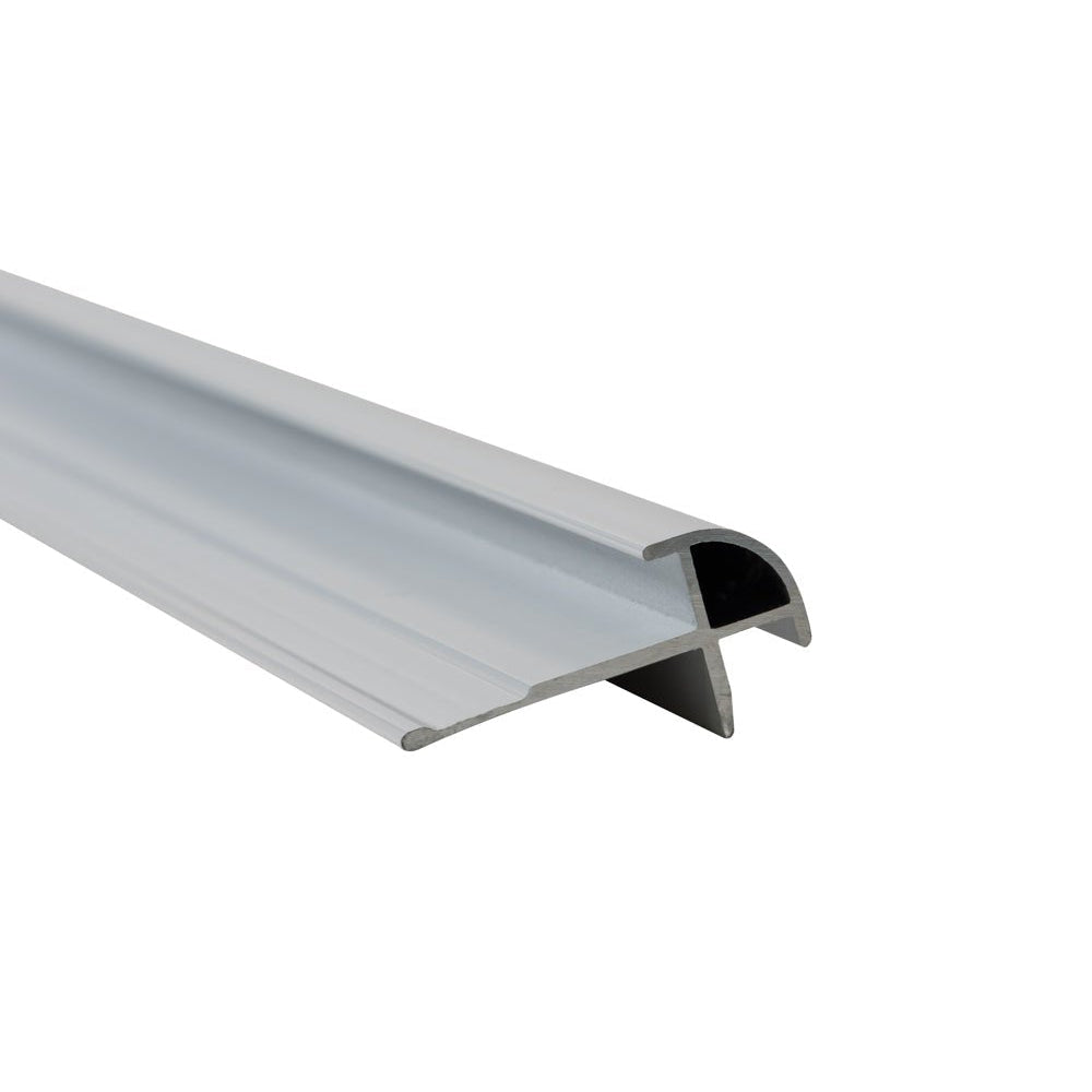 Elemence White Aluminium External Corner Trim