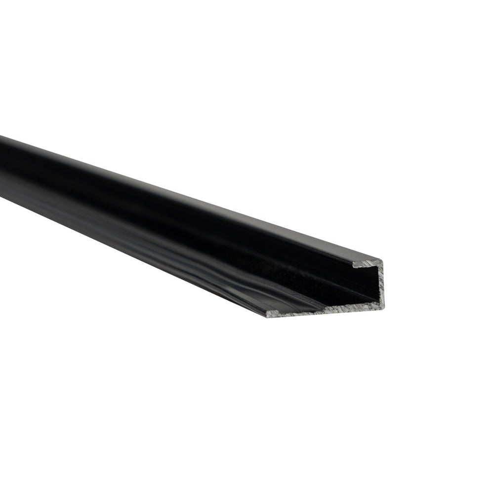 Elemence Matte Black Aluminium U Joint Trim