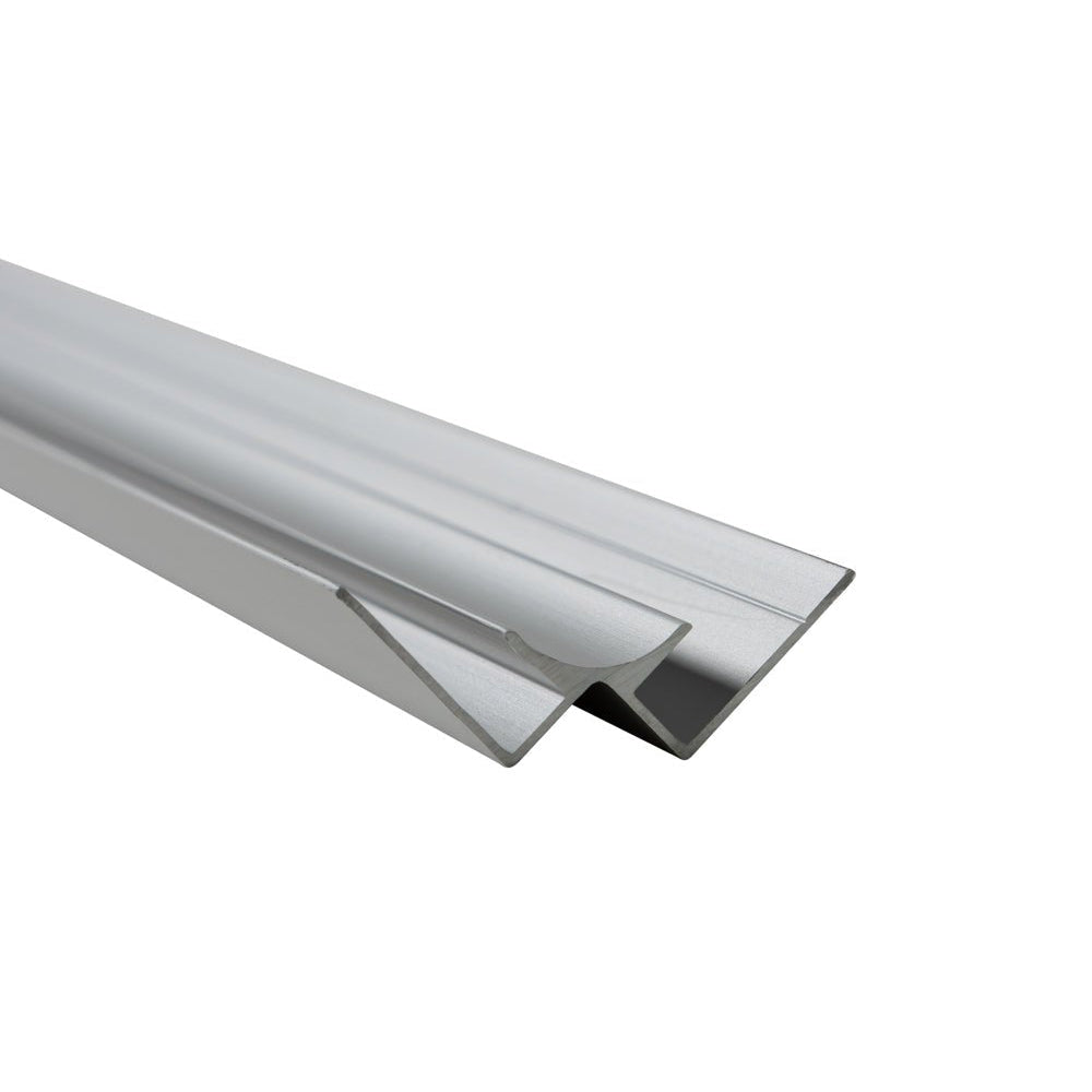 Elemence Matte Silver Aluminium Internal Corner Trim