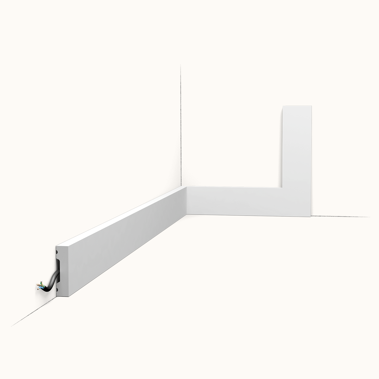 Orac Square Modern Skirting