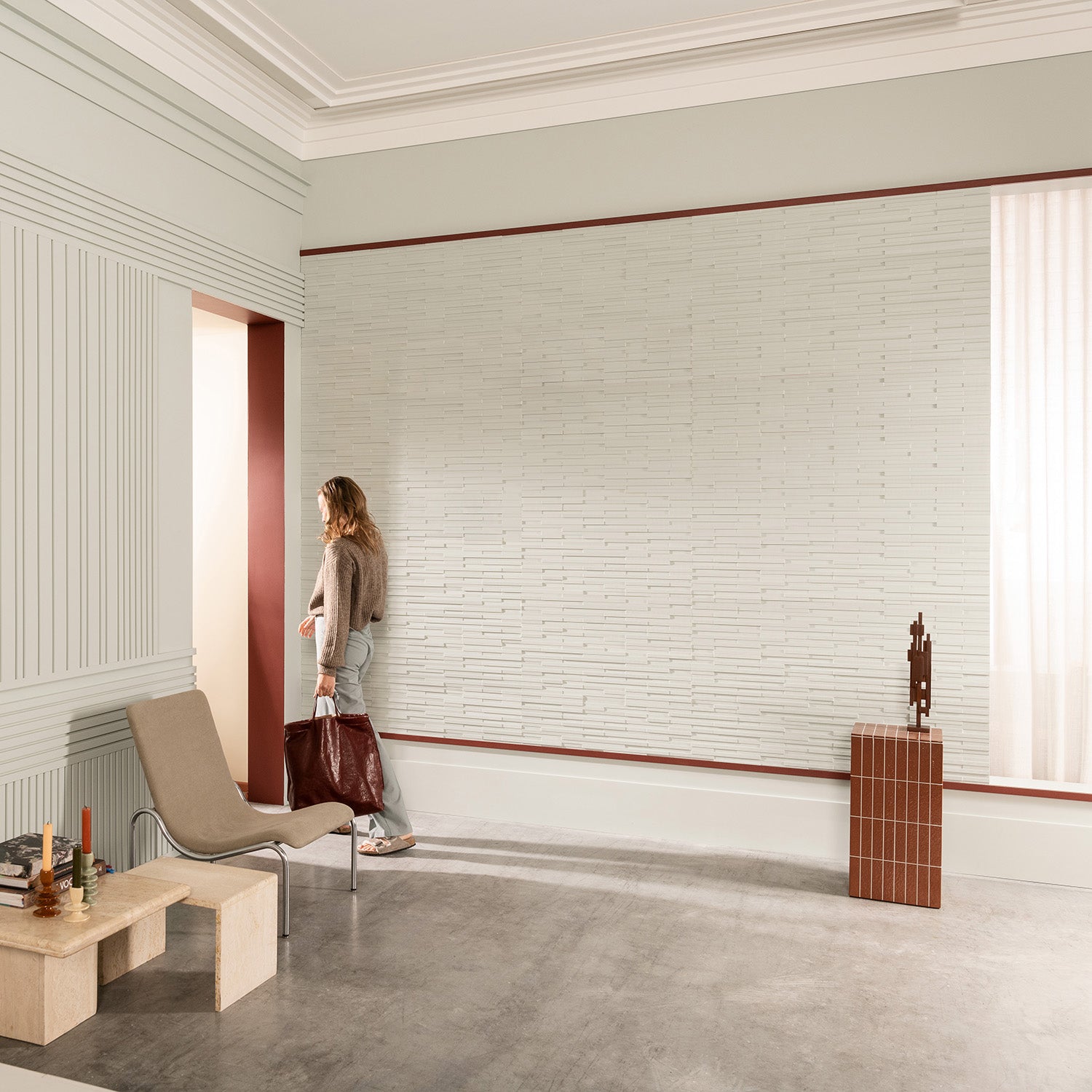 Orac Matrix 3D Paintable Wall Panel