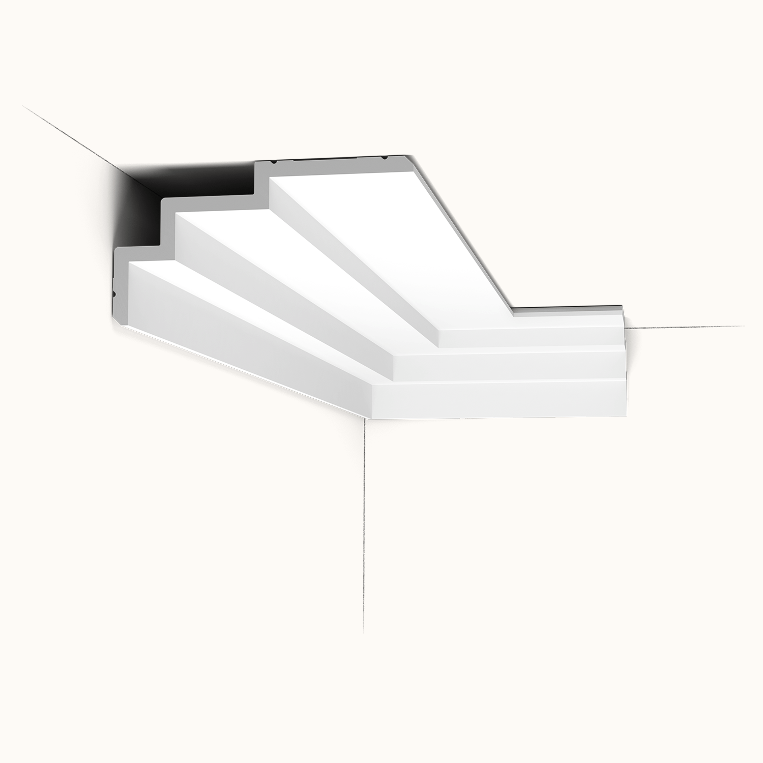 Orac Large Modern Steps Cornice