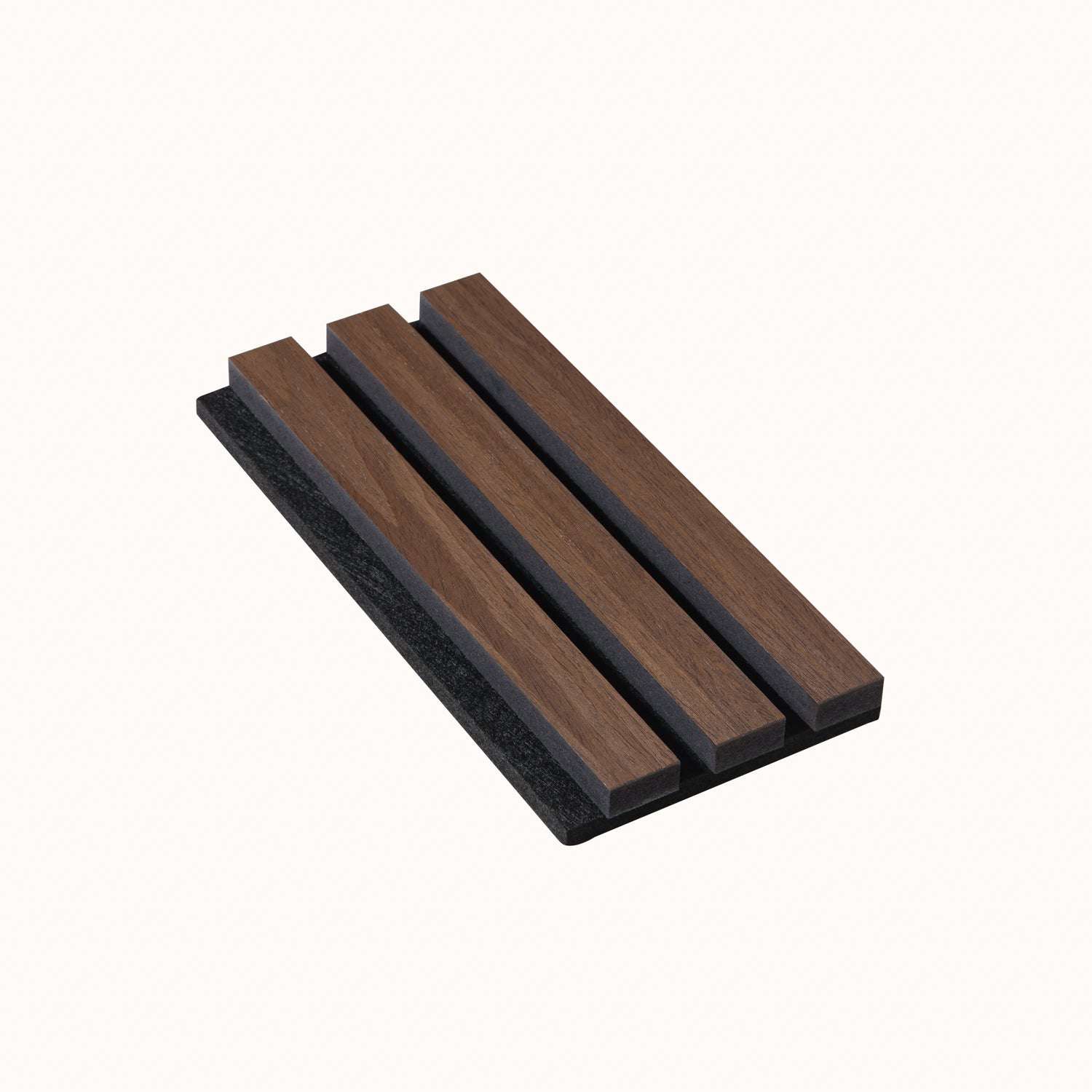 SlatWall Acoustic Black Walnut Sample