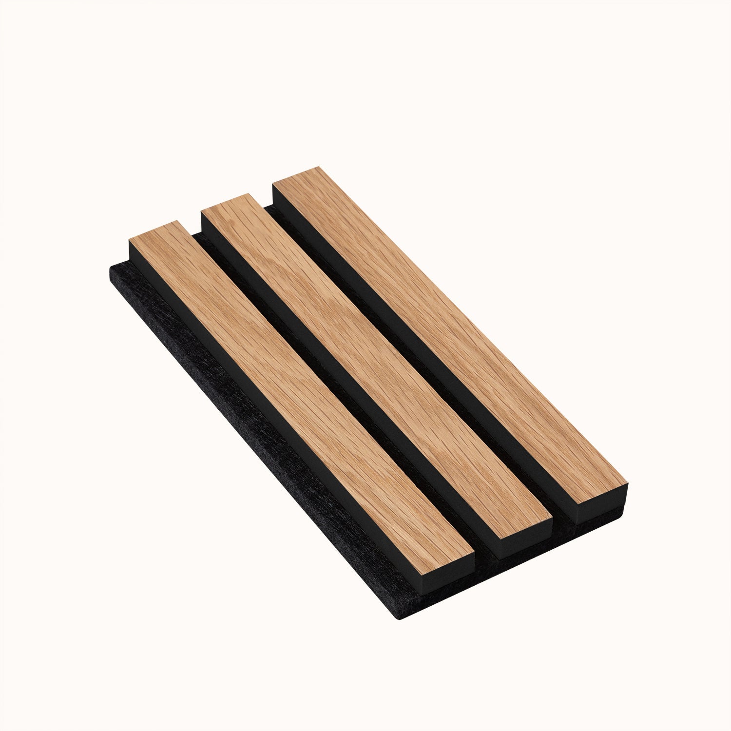 SlatWall Acoustic Golden Oak Sample