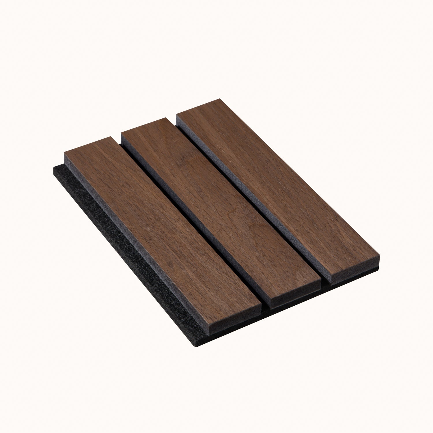 Slatwall Grand Acoustic Black Walnut Sample