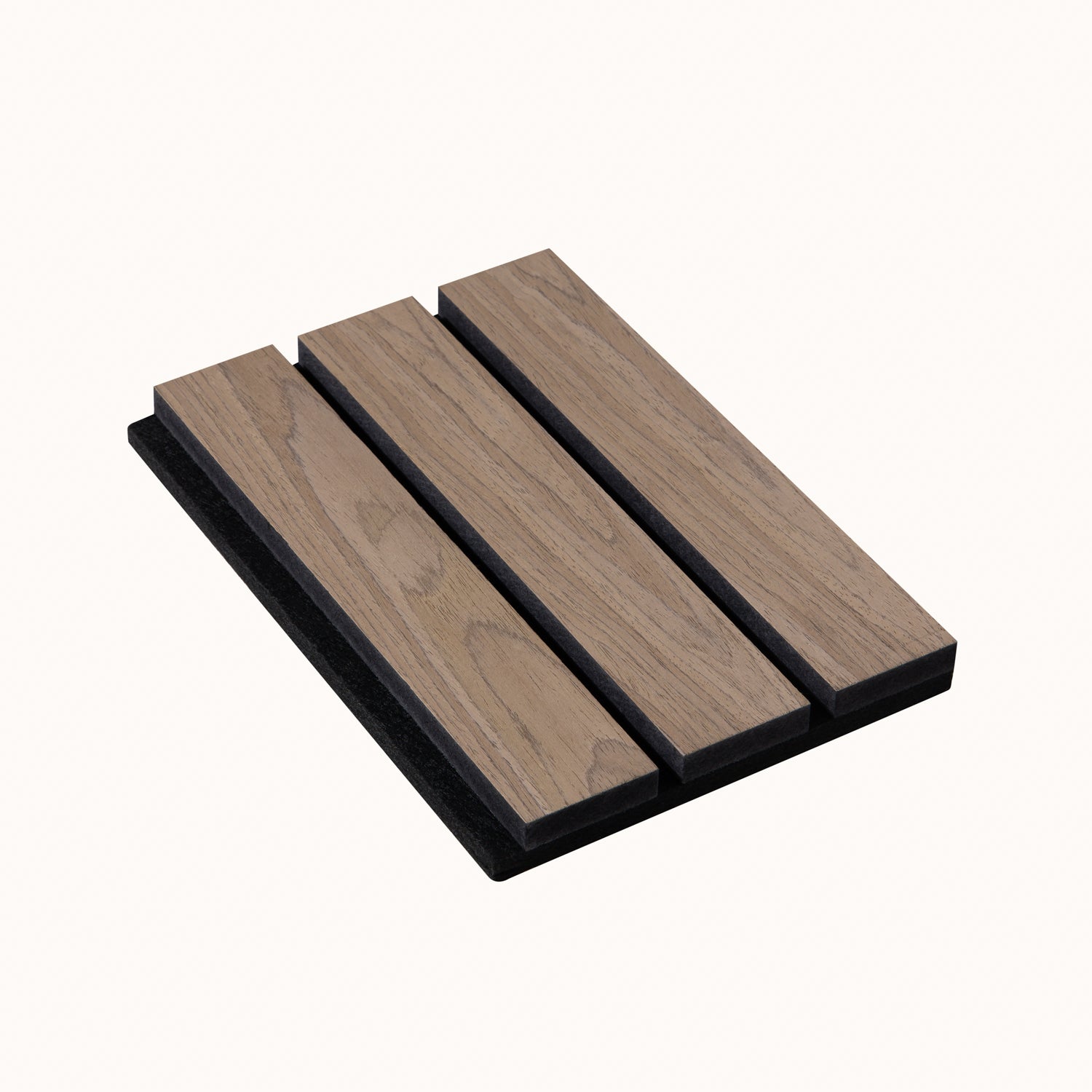 Slatwall Grand Acoustic Walnut Sample