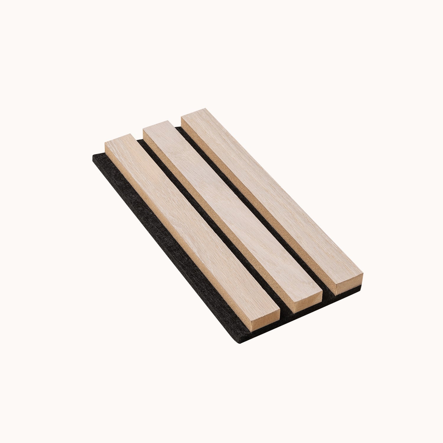 SlatWall Acoustic Whitewashed Oak Sample