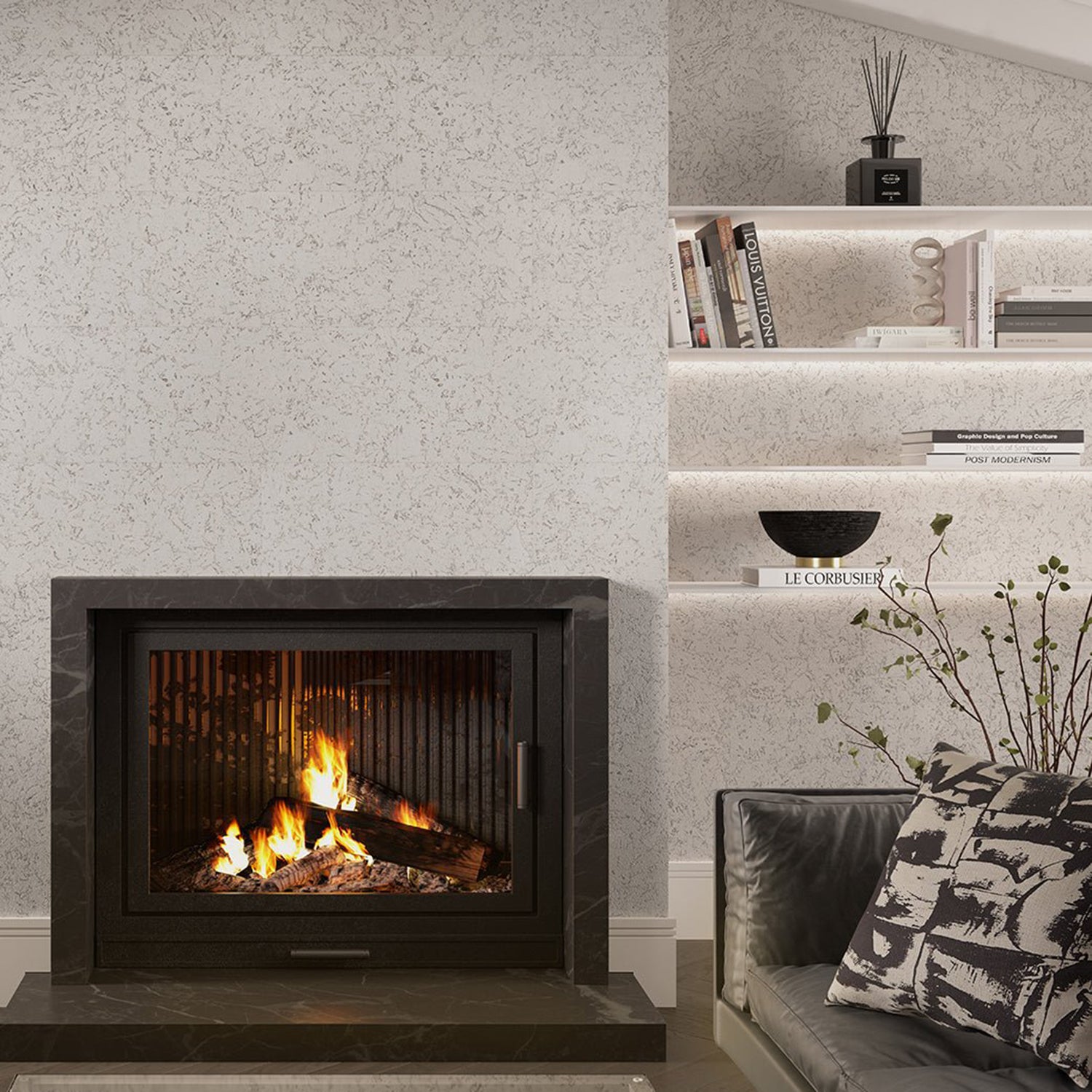 CorkWall Tile Lagos White