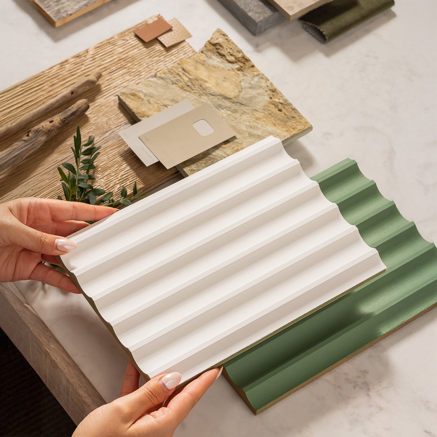 Legacy Fluted MDF Sample