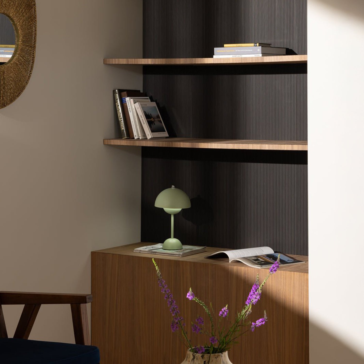 Milislat Waterproof Smoked Walnut Panel