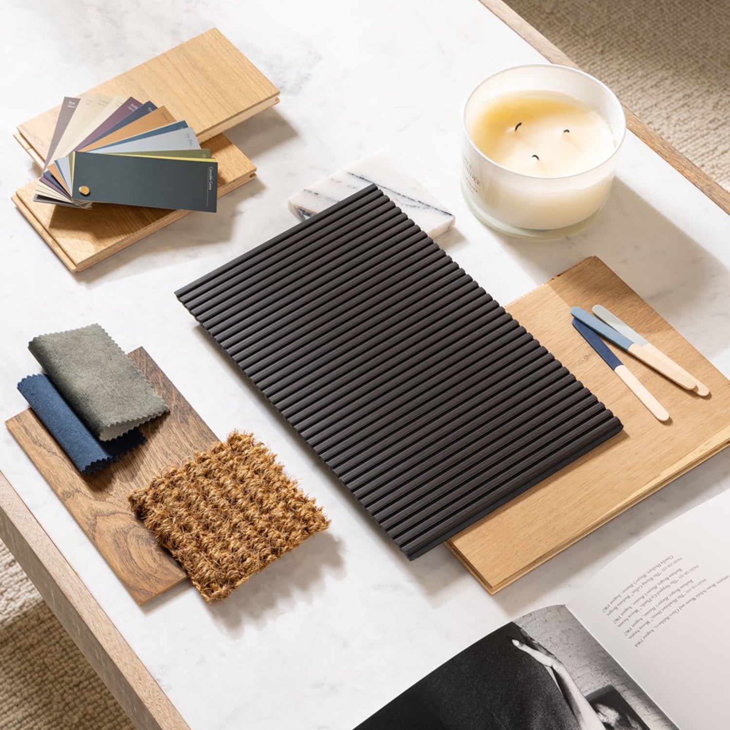 Milislat Waterproof Smoked Walnut Sample