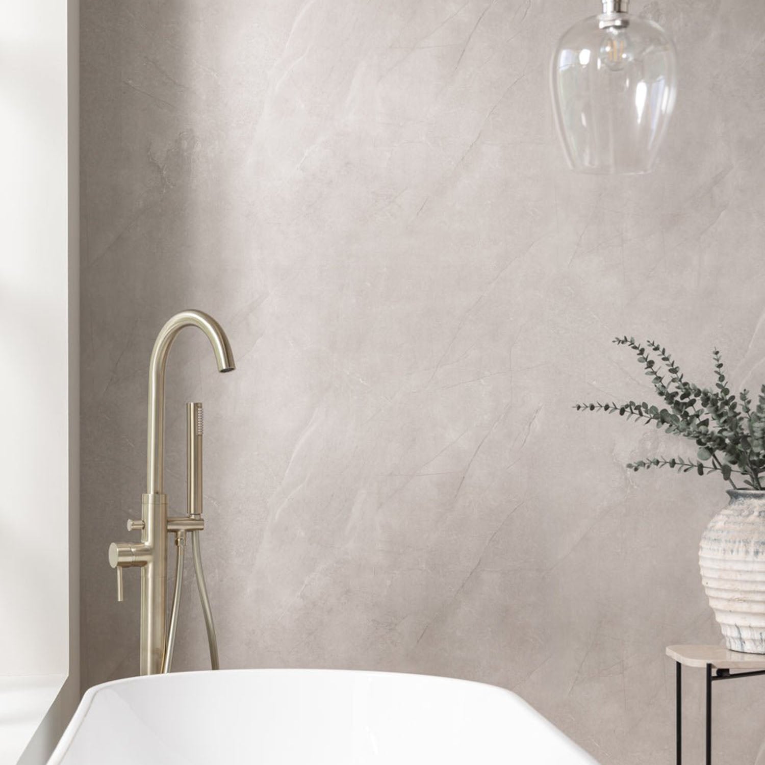 Sivara Natural Stone PVC Shower Panel