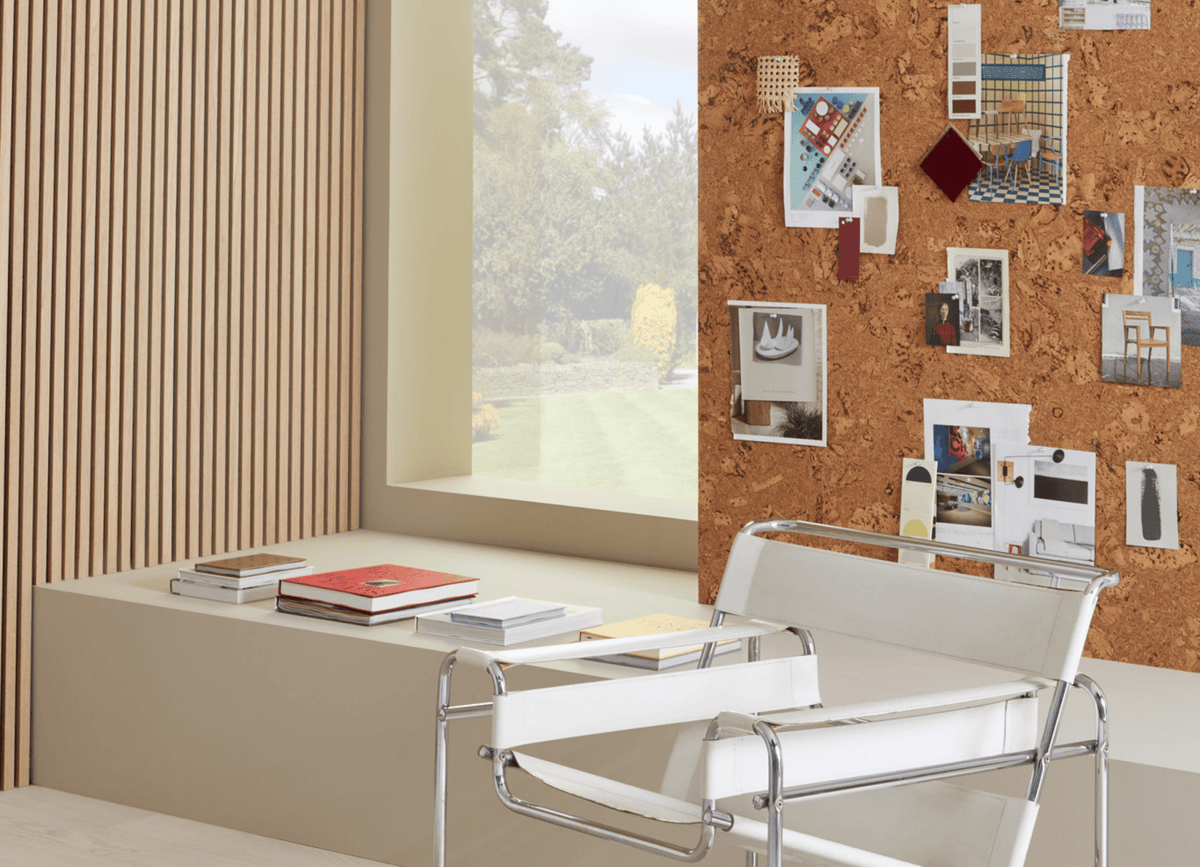 Transform Office Wall Décor with a Cork Pinboard | Naturewall