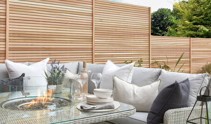 Cedar Slatted Fencing Bundle 