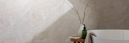 header image from blog explaining the different finishes available on wall panels 