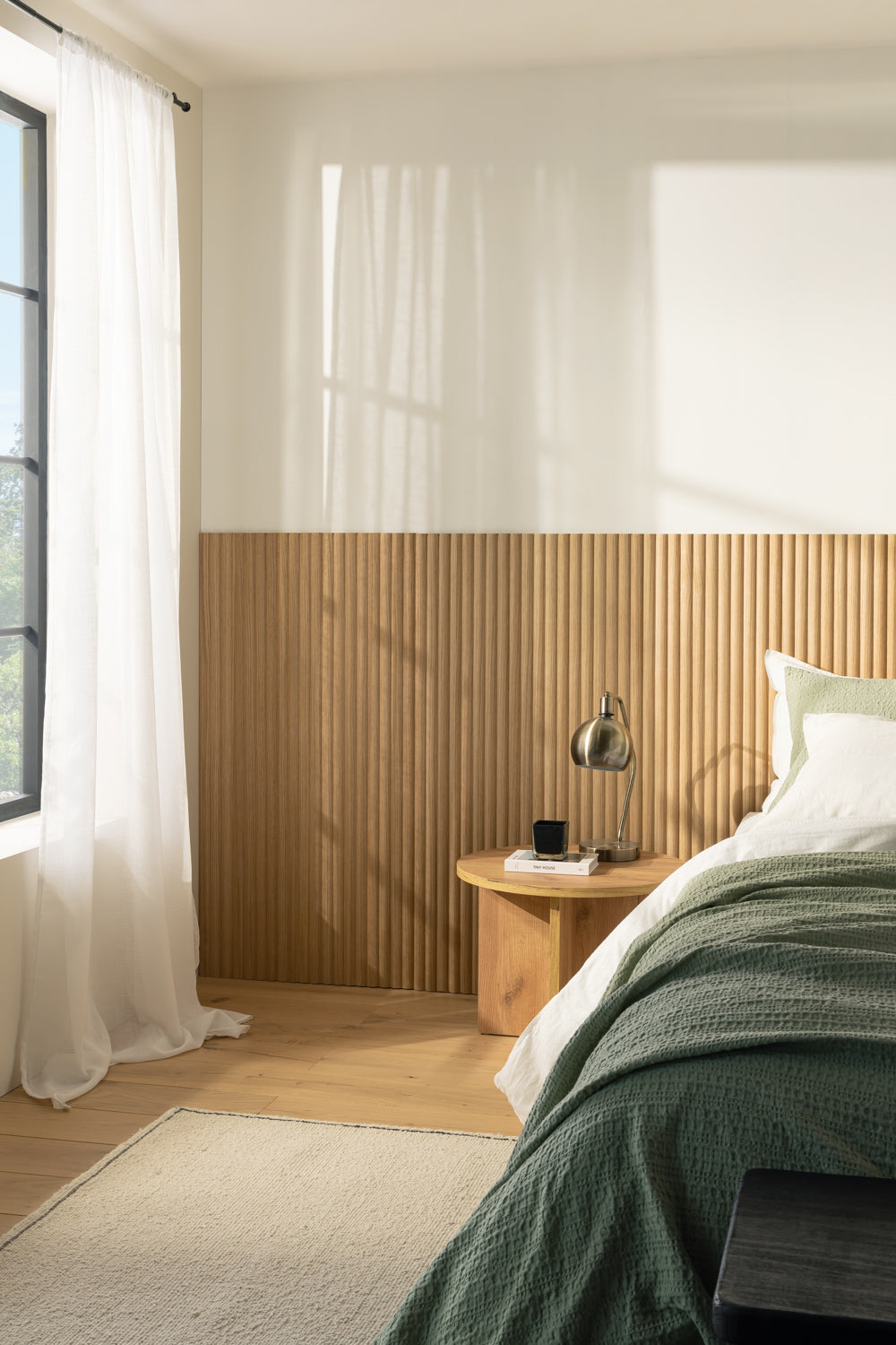 Arborelle Natural Oak Reeded Wall Panel | Naturewall