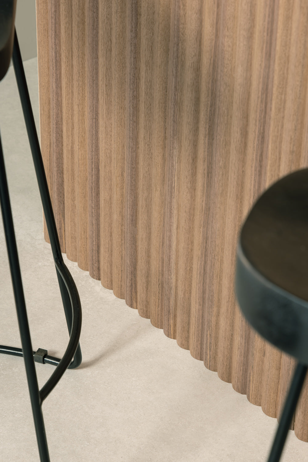 Walnut Reeded Panel Arborelle Walnut Reeded Wall Panel | Naturewall