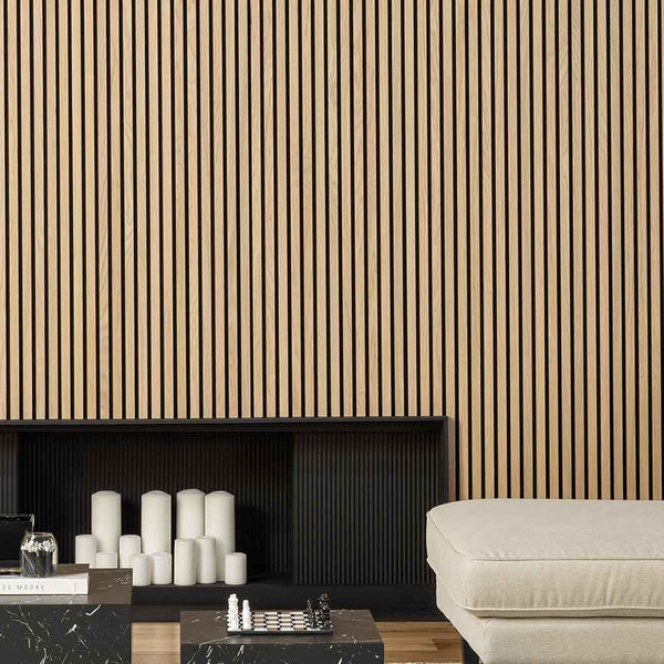 WENGE SLAT WALL PANEL  Feature wall living room, Feature wall design, Wall  panel design