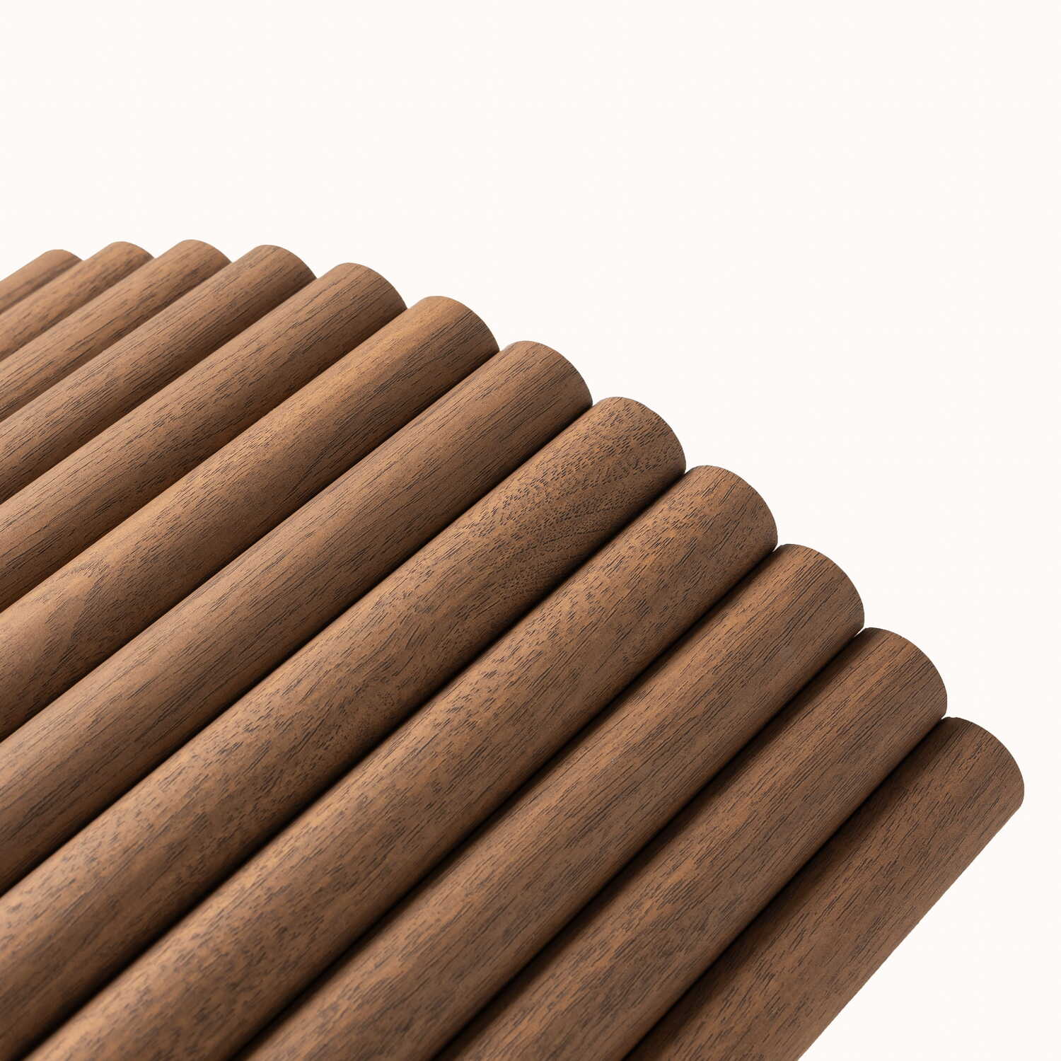 Arborelle Flex Deep Walnut Flexible Reeded Wood Effect Panel