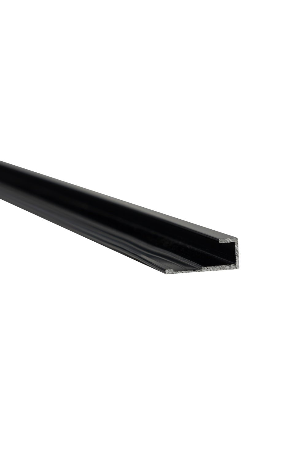 Elemence Matt Black Aluminium U Joint Trim