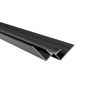 Elemence Matt Black Aluminium Internal Corner Trim