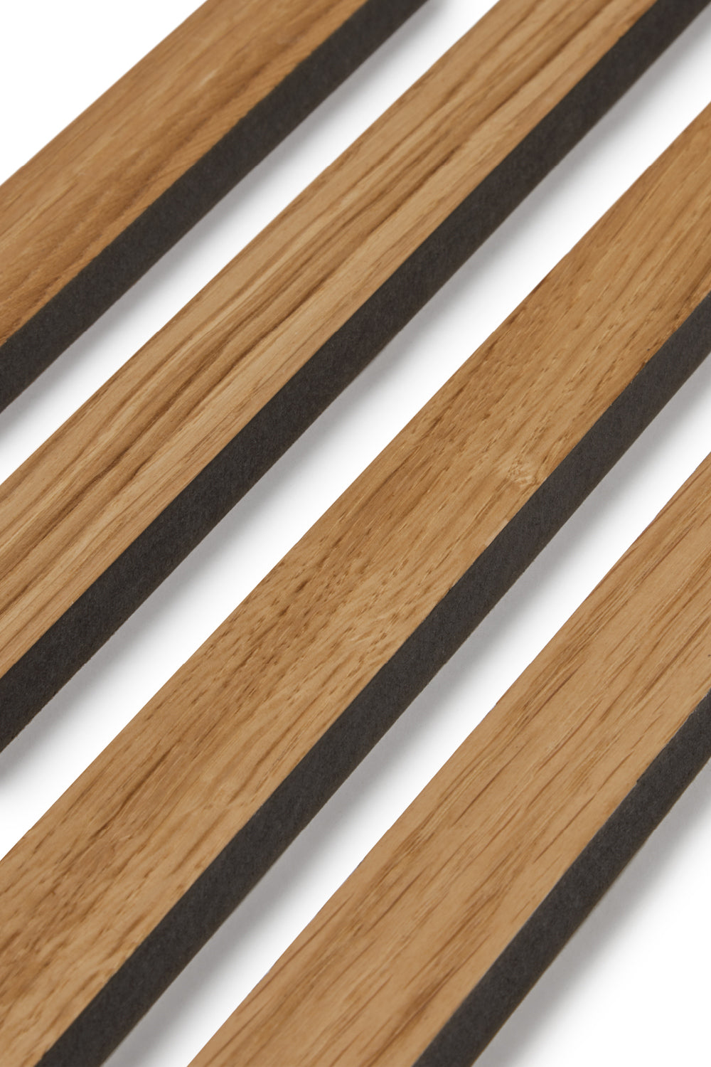 SlatWall Individual Slat Natural Oak | Oak Veneer Slats | Naturewall