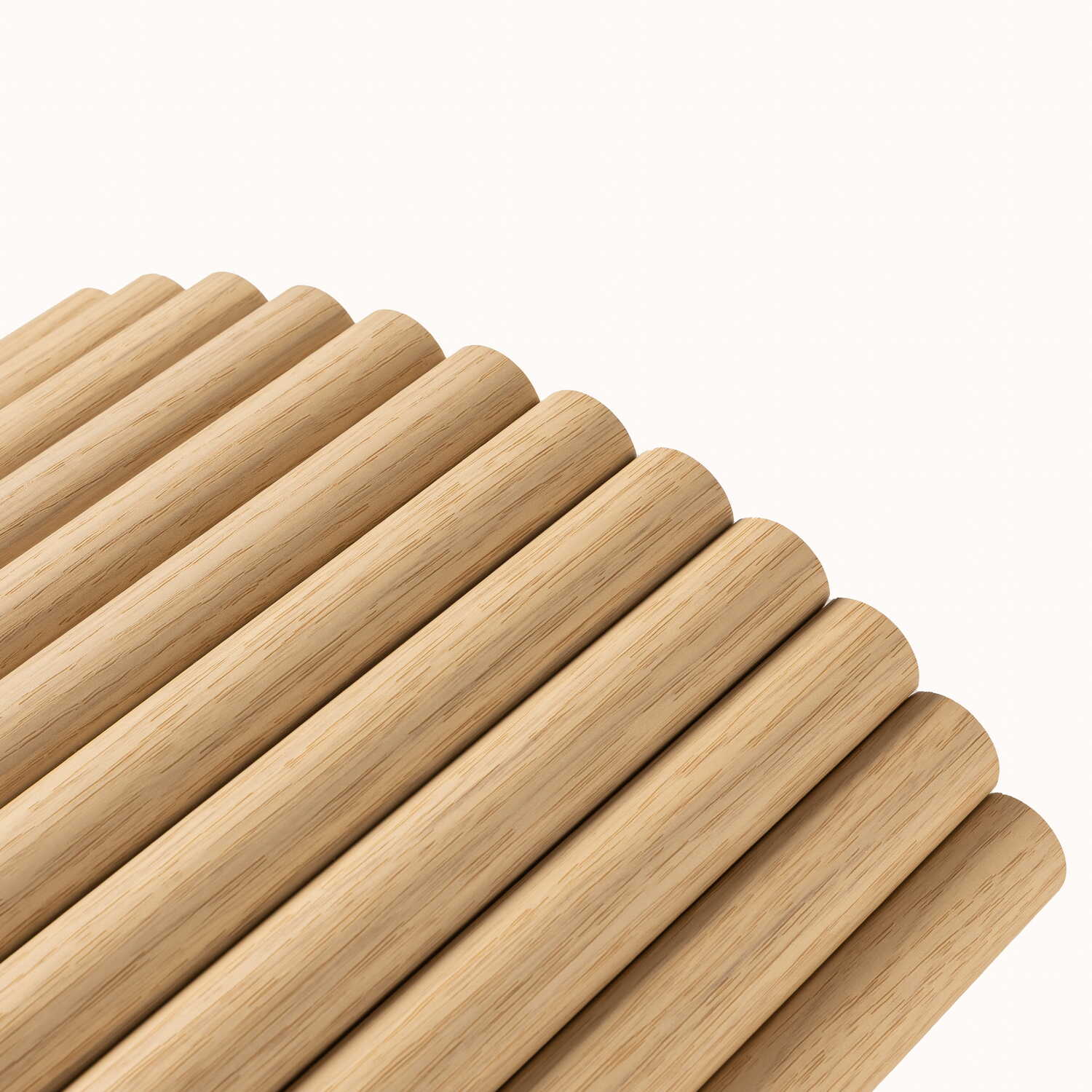 Arborelle Flex Light Oak Flexible Reeded Wood Effect Panel