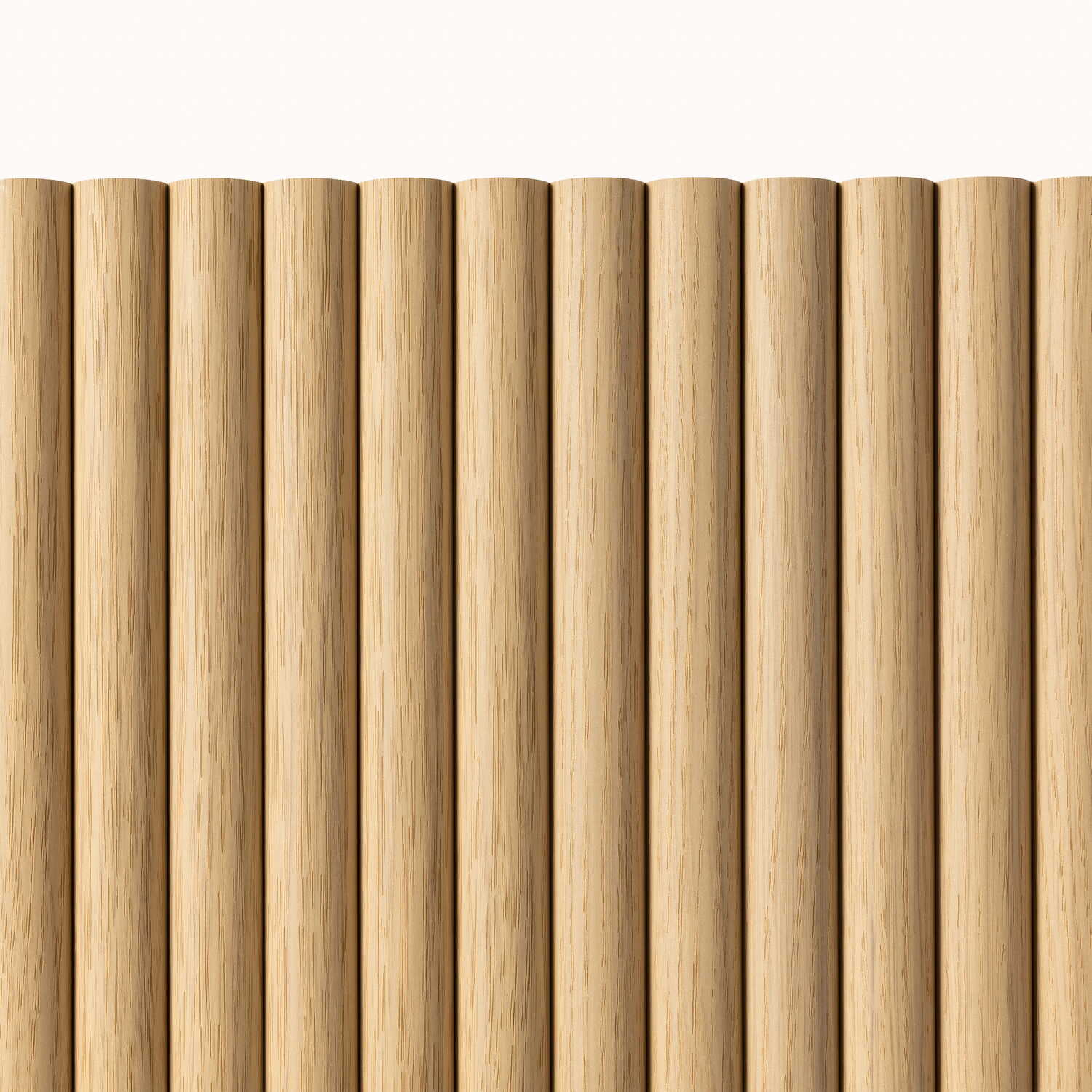 Light Reed Panelling Arborelle Flex Light Oak Flexible Reeded Wood Effect Panel | Naturewall