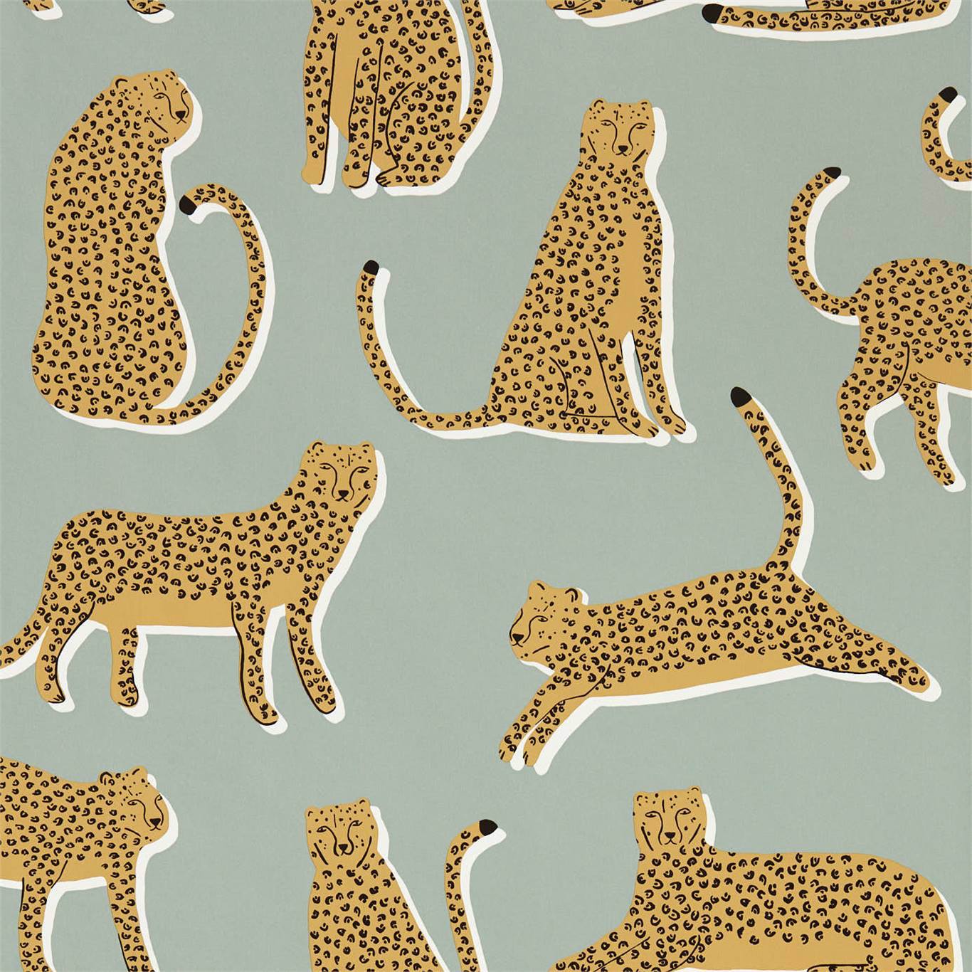Scion Lionel Stone Beige Wallpaper