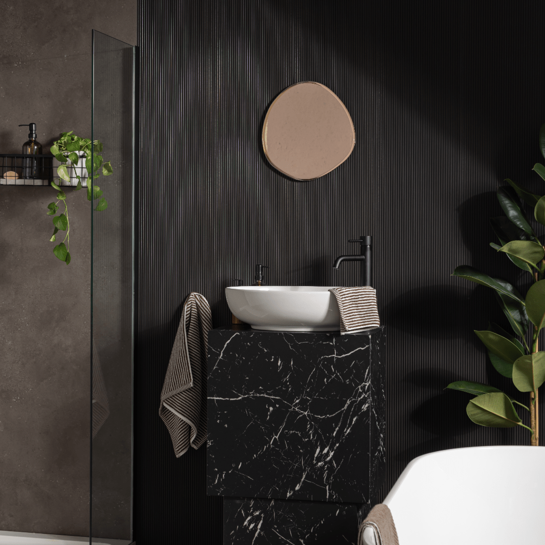 Milislat Waterproof Smoked Walnut Wall Panel