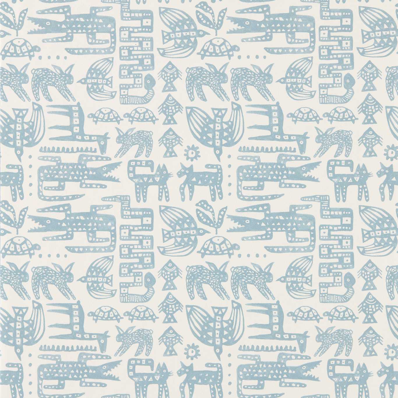 Scion Twycross Coast Blue Wallpaper