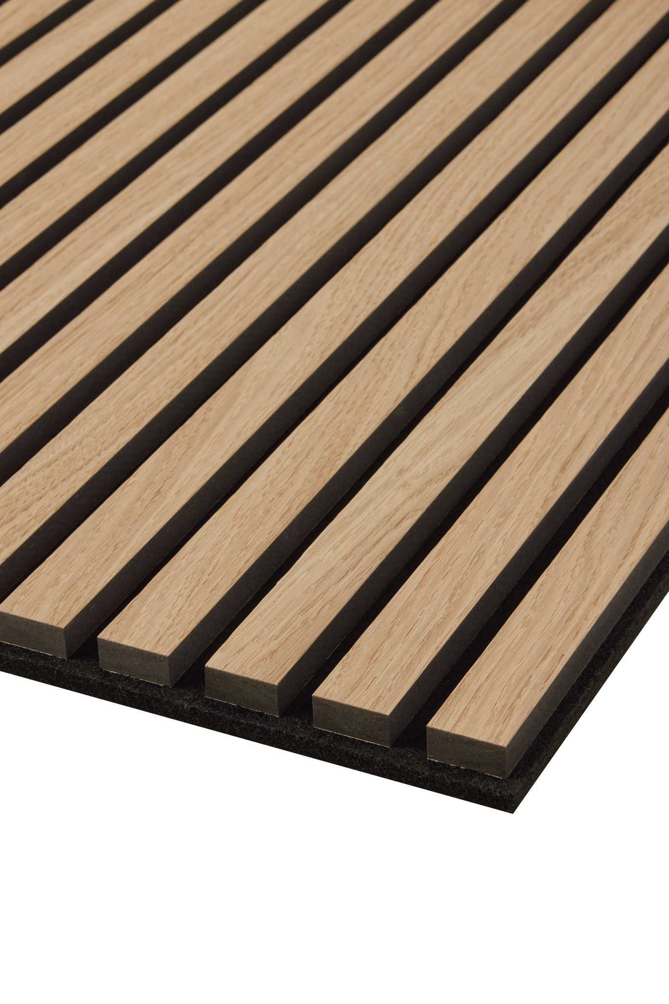 SlatWall Mini Natural Oak and Black

