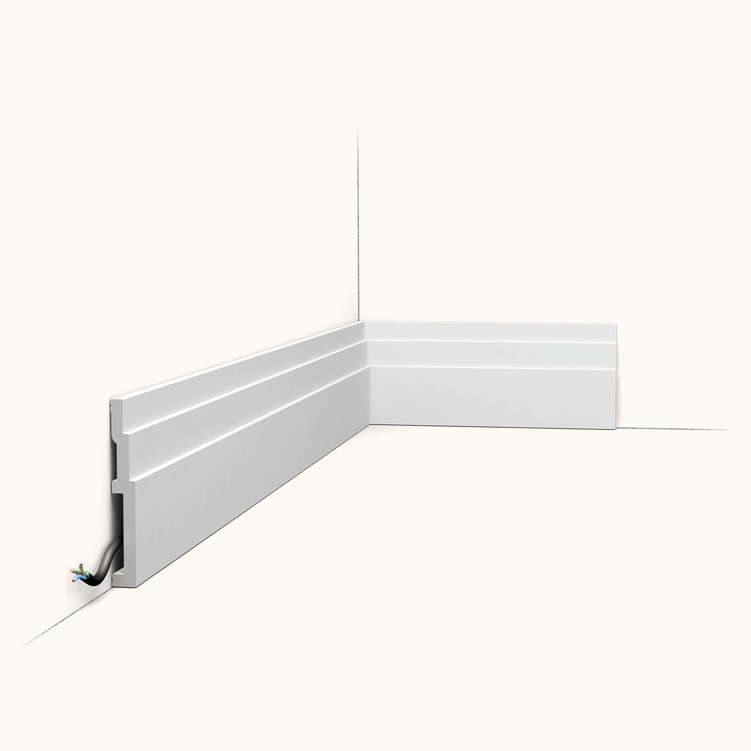 Orac Large Modern Skirting
