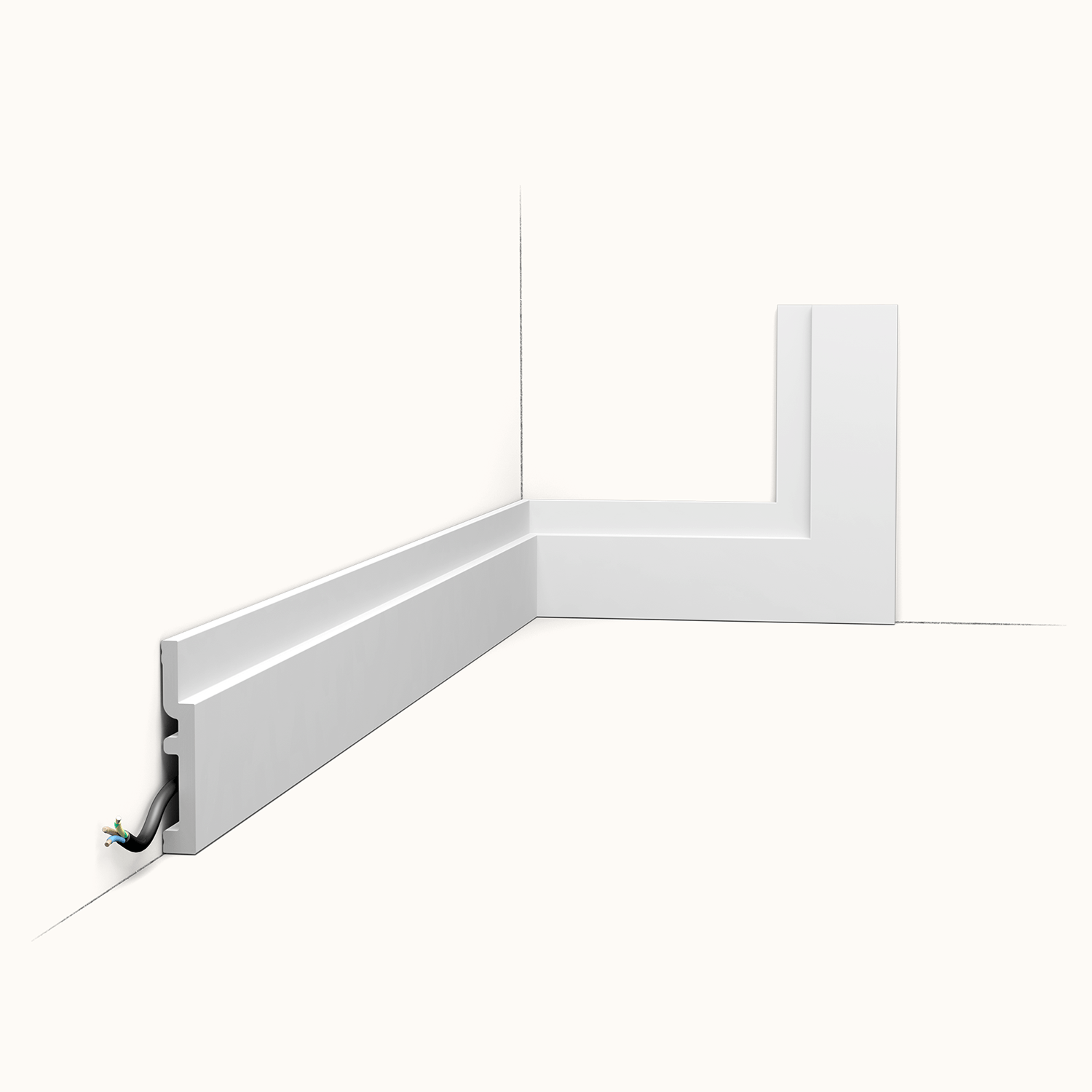 Orac Medium Modern Skirting