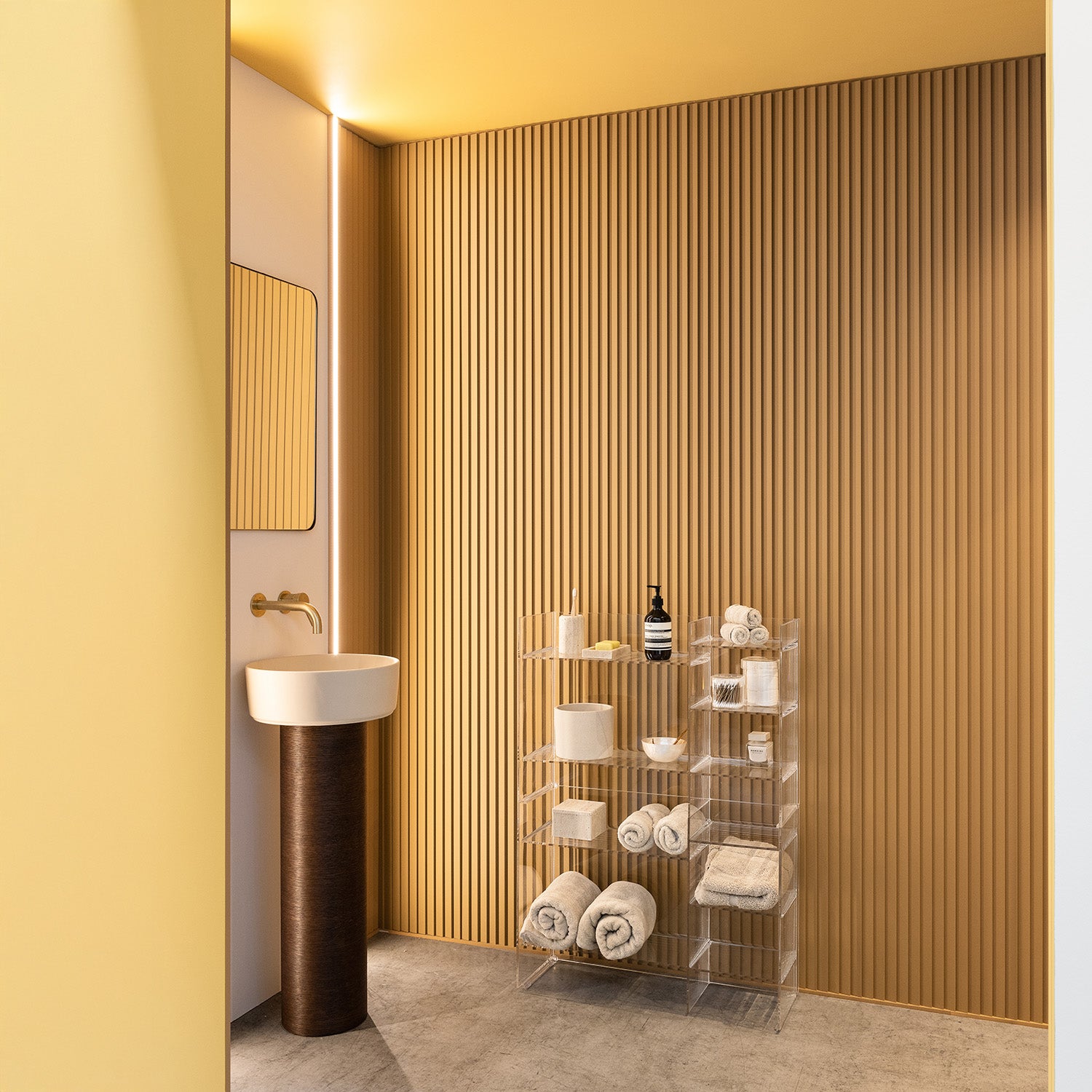 Orac Ripple 3D Paintable Wall Panel