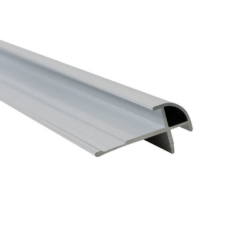 Sivara White Aluminium External Corner Shower Panel Trim