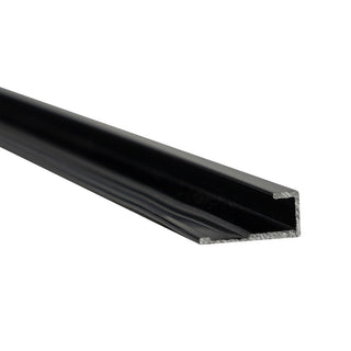 Sivara Matt Black Aluminium U Joint Trim