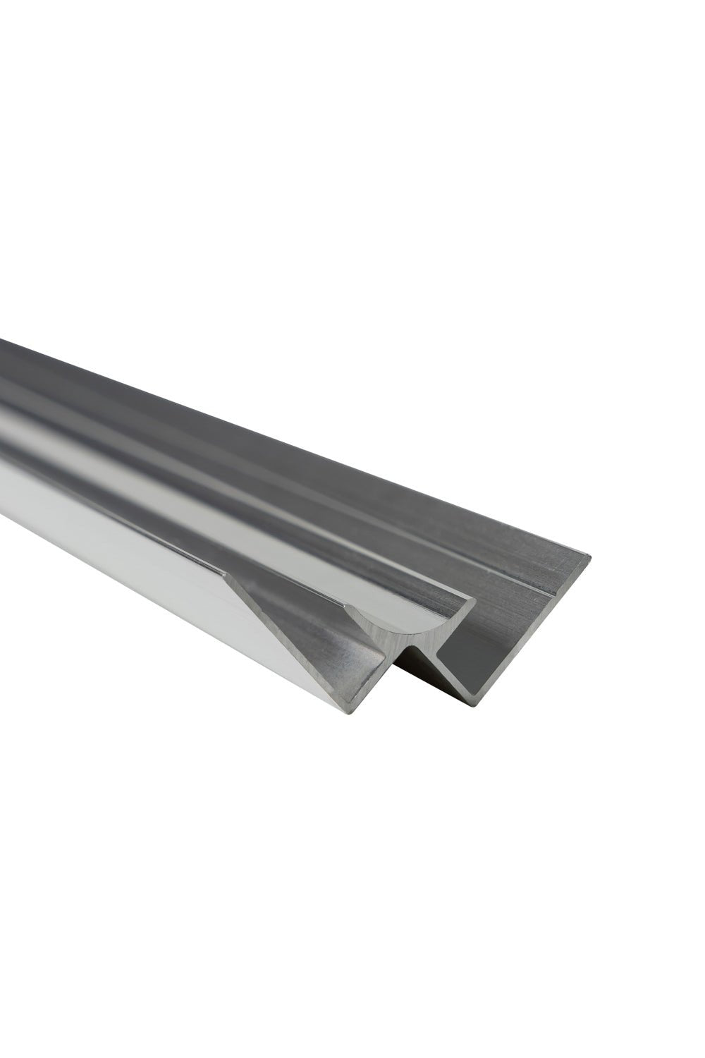 Sivara Polished Silver Aluminium Internal Corner Trim