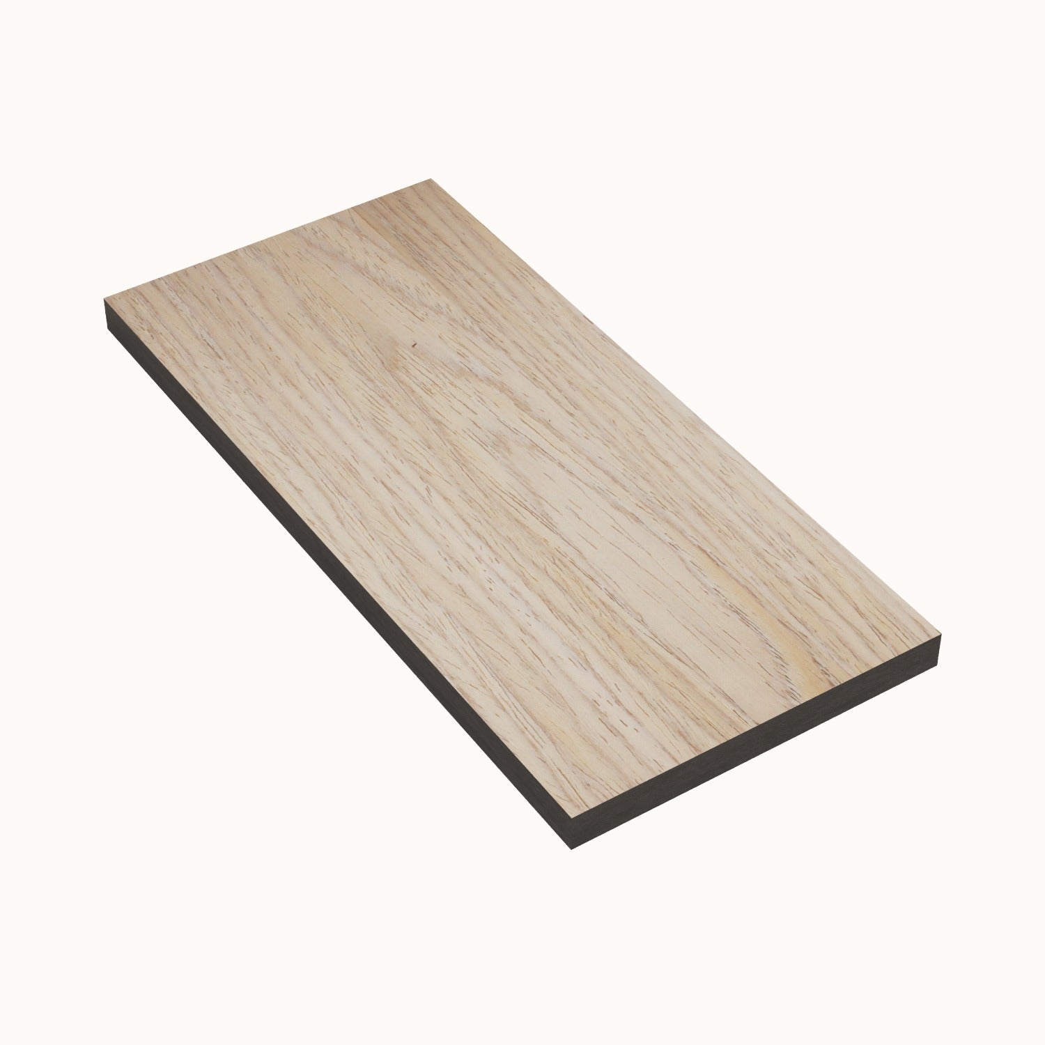 WoodWall Natural Oak and Black Wood Veneer Sample