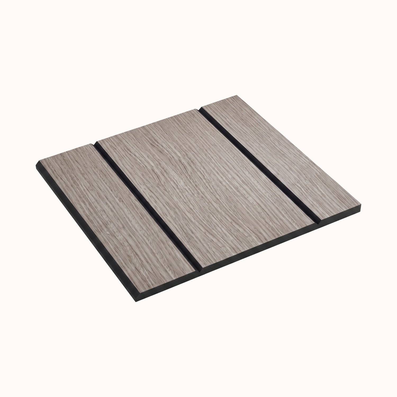 WoodWall Grey Oak V-Groove Wide Sample