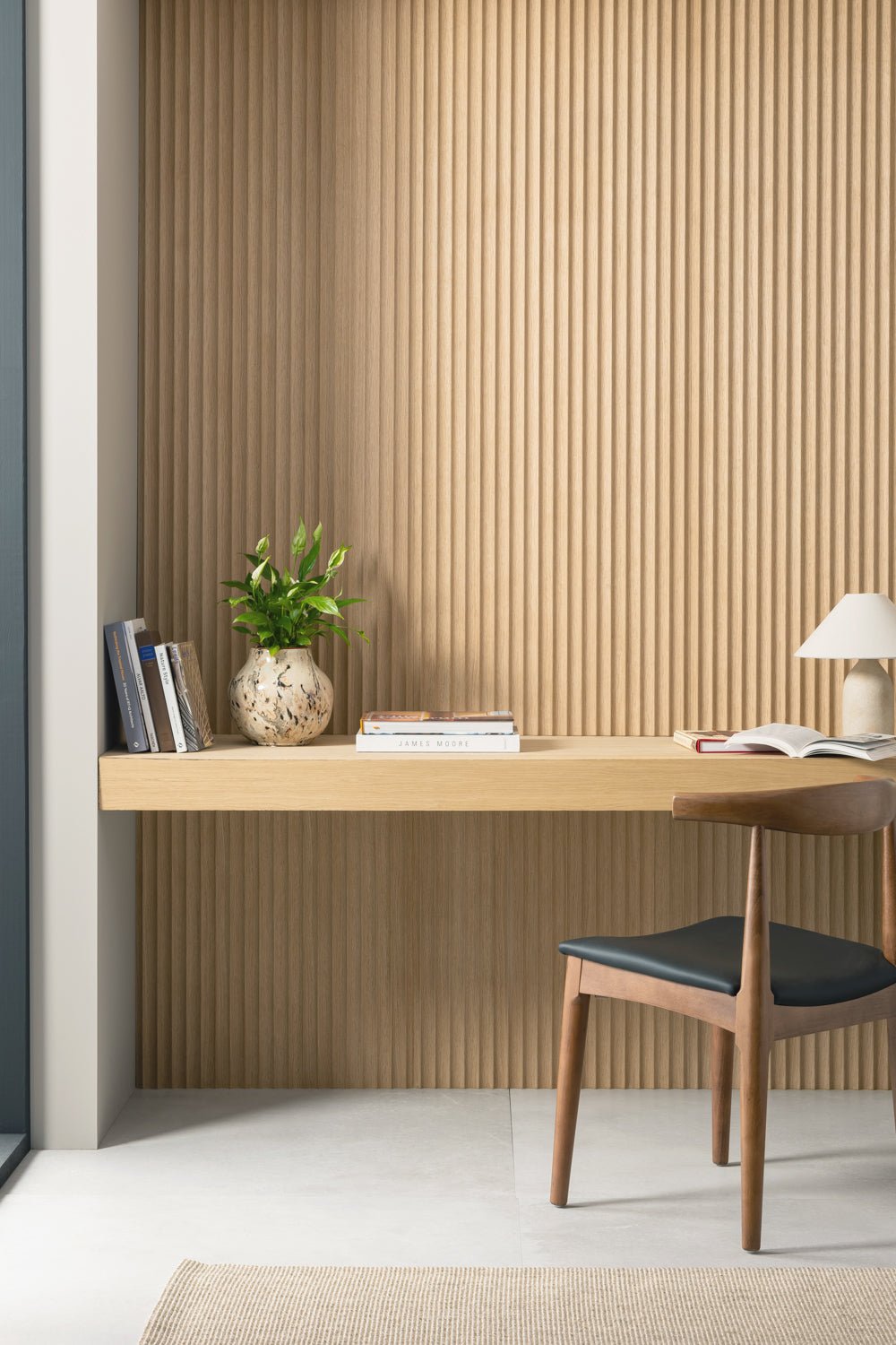 Arborelle Natural Oak Fluted Wall Panel | Naturewall