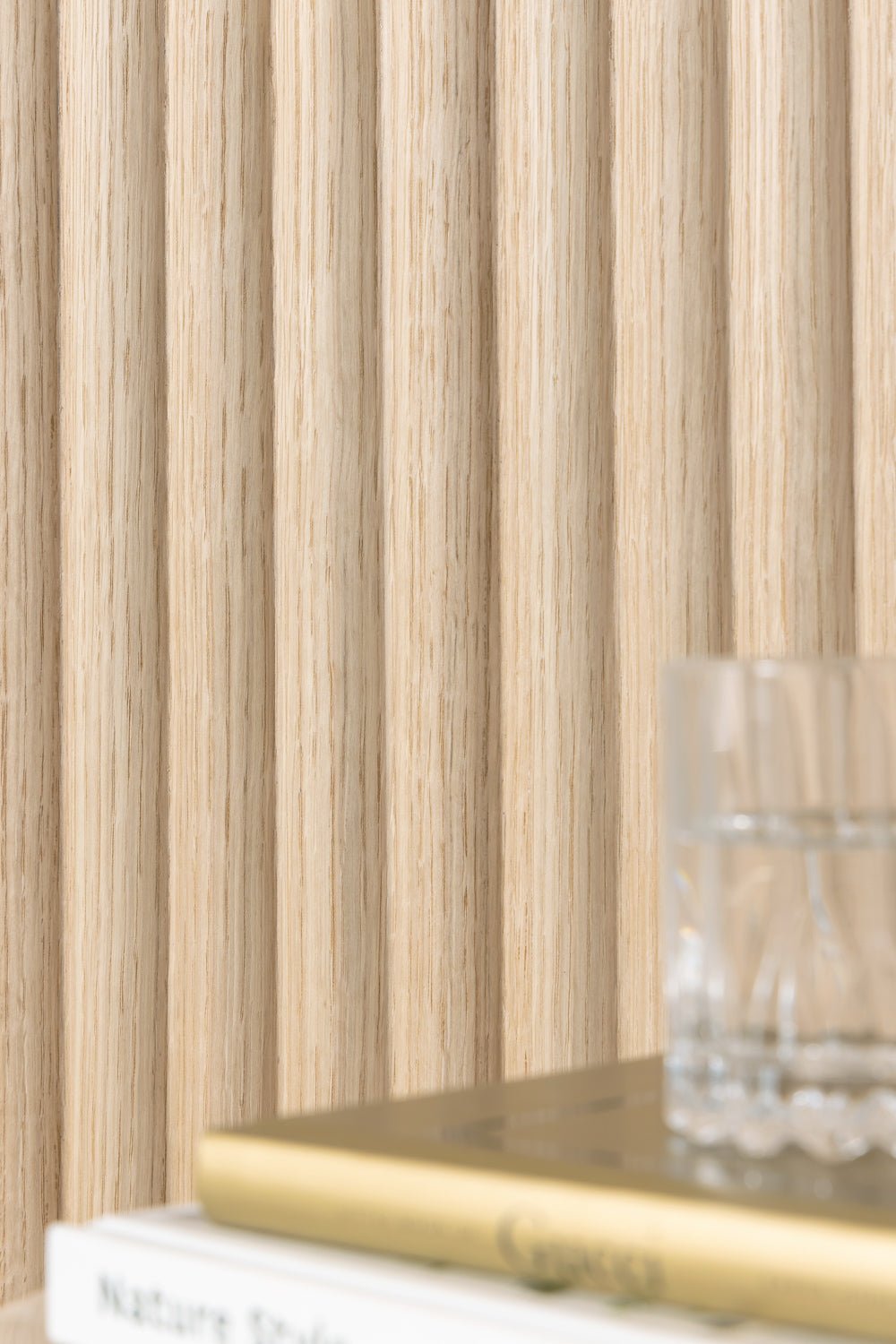 Arborelle Natural Oak Reeded Wall Panel | Naturewall