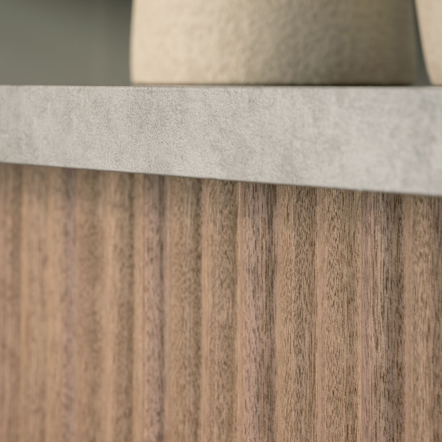 Walnut Reeded Panel Arborelle Walnut Reeded Wall Panel | Naturewall