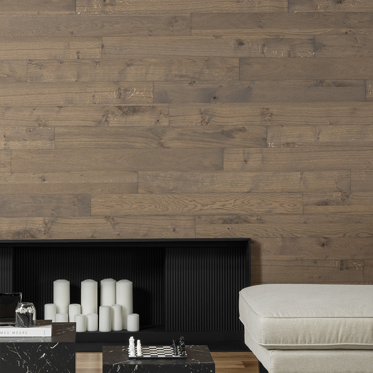 Driftwood Grey Wood Wall Planks - Easy to Install – Naturewall