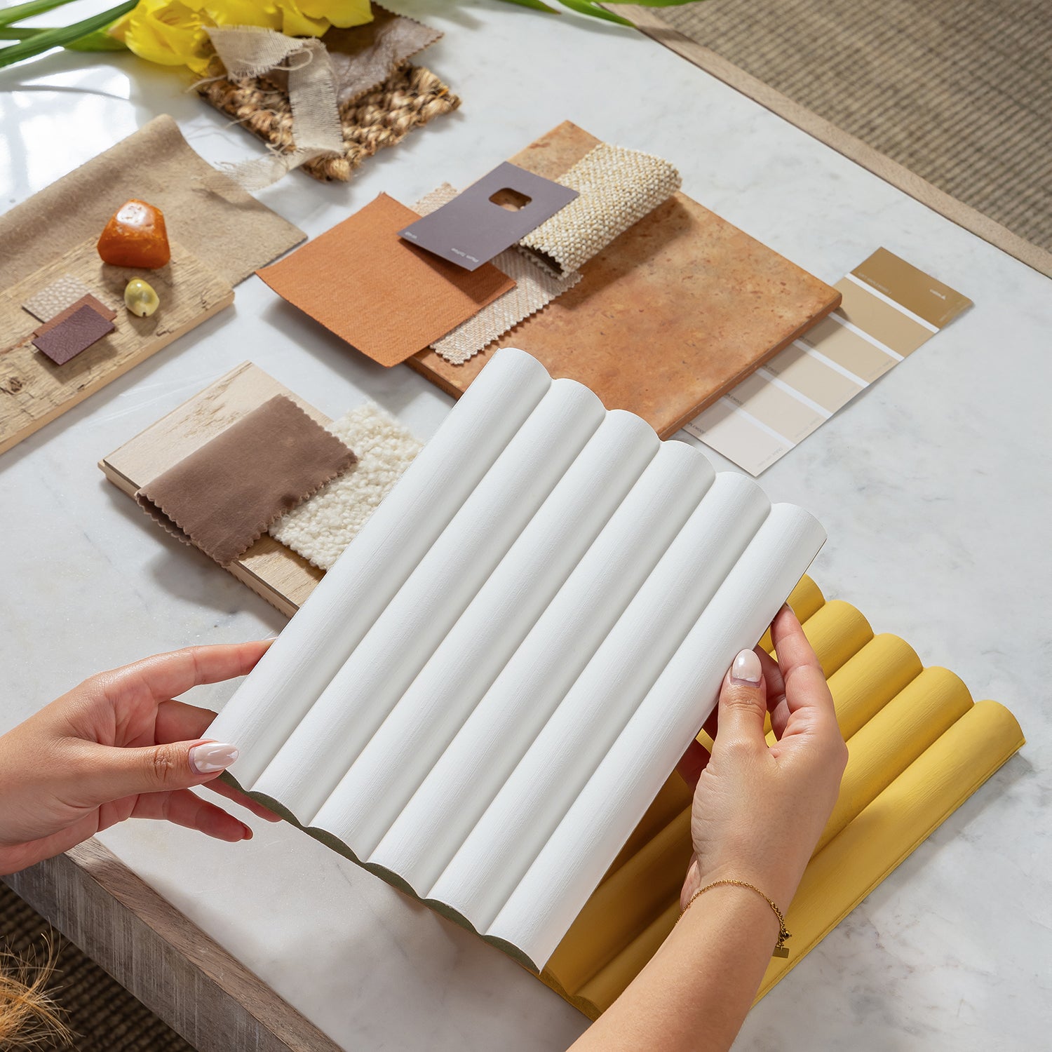 Foldable Reeded Wood Legacy Reeded Wood Panels | Handcrafted In The UK – Naturewall