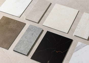 image of spc and pvc panels samples