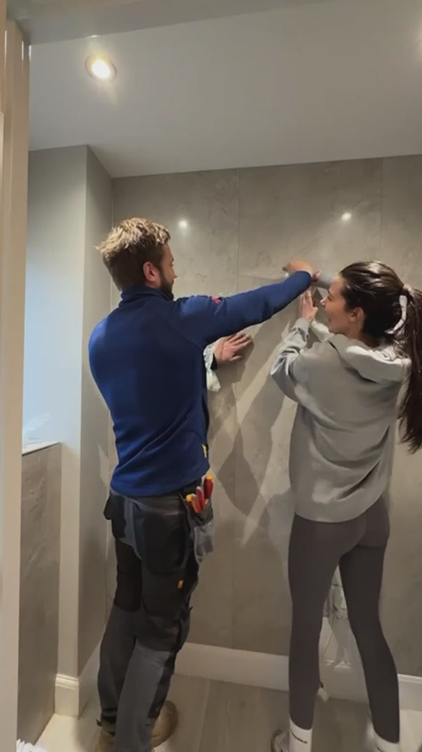 Quick Bathroom Makeover with @emmamcveyhomes