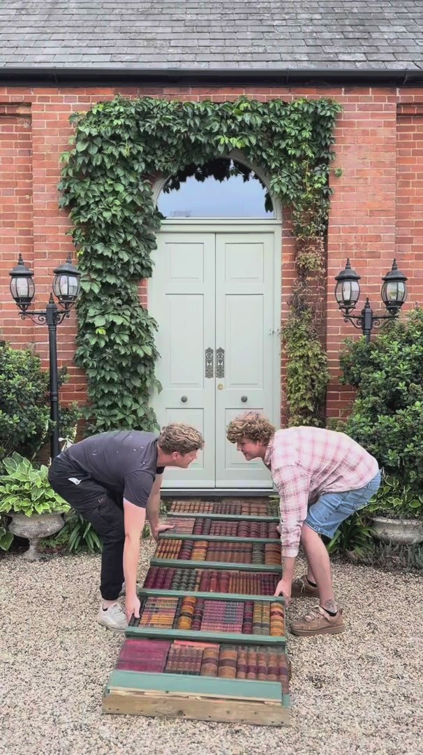 Load video: start to finish video showing jack kinsey creating a secret hidden door 