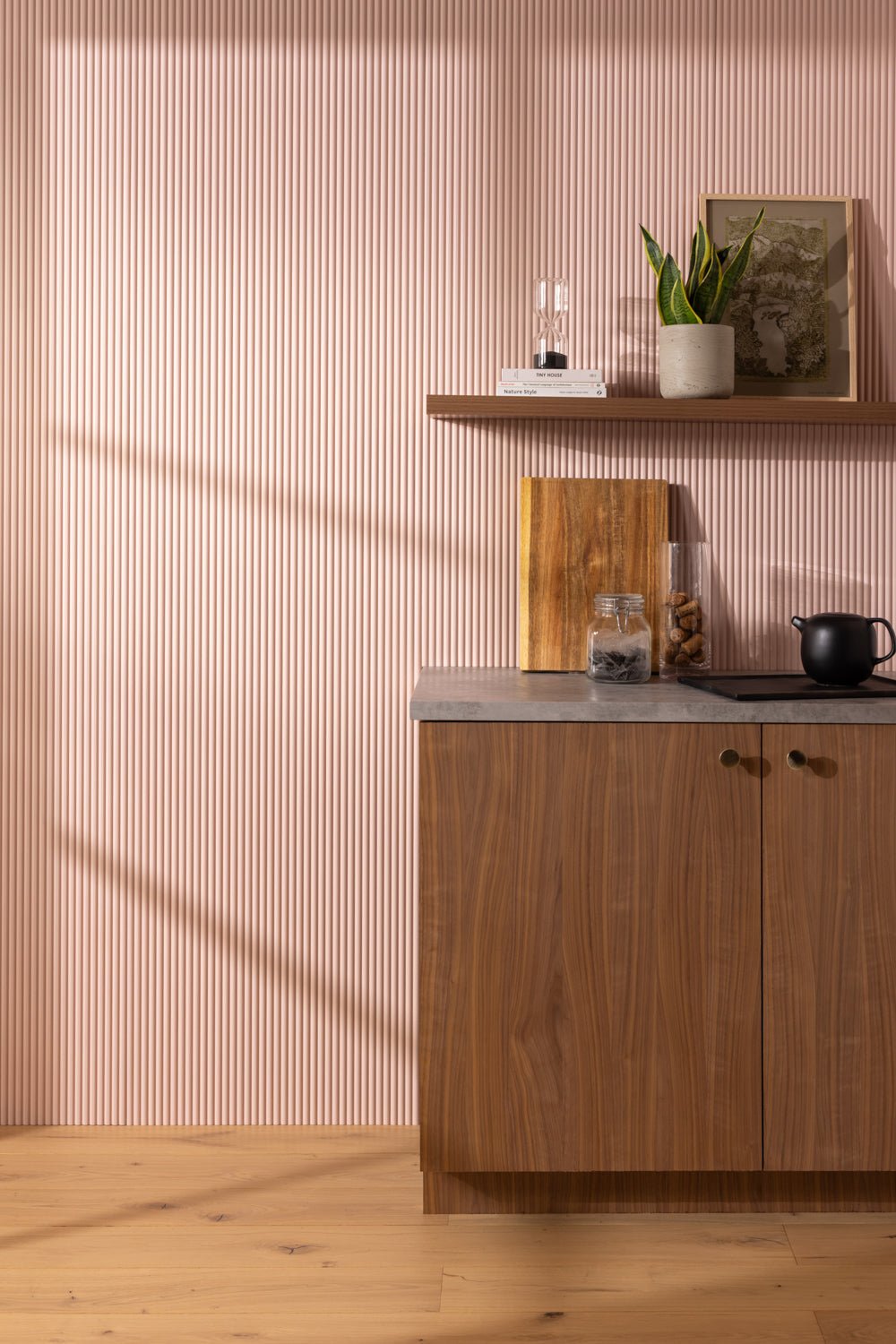 Foldable Reeded Wood Legacy Reeded Fine Wood Panels | Handcrafted In The UK – Naturewall