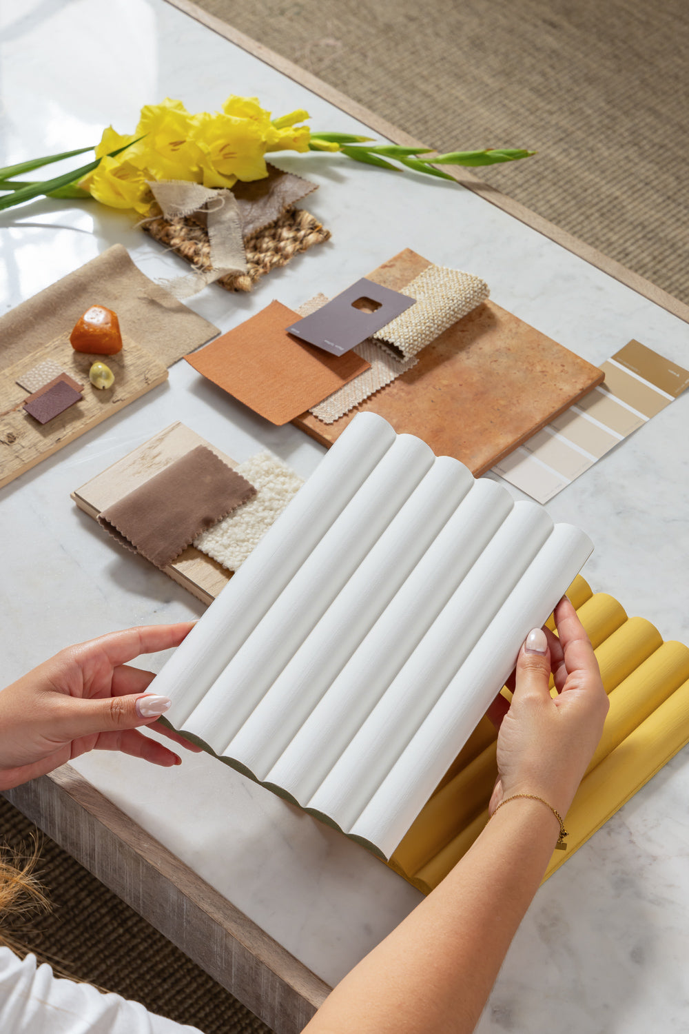 Cnc Reeded Mdf Legacy Reeded MDF Wall Panel Sample | Naturewall